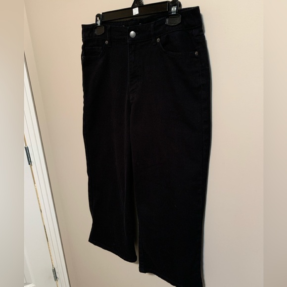 Joe Fresh Wide Leg Cropped Jeans, size 30 - Picture 2 of 8